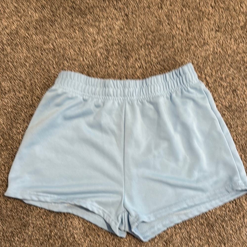SHEIN Light Blue Athletic Shorts
